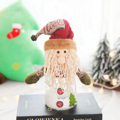 

〖Follure〗Christmas Decoration Transparent Candy Jar Plastic Creative Ornaments Gift Box