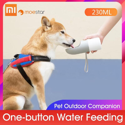 

Xiaomi Mijia ROCKET Pet Water Bottle Portable Leak Proof Travel Water Bowl Puppy Water Dispenser Drinking Feeders For Pets Outdoor