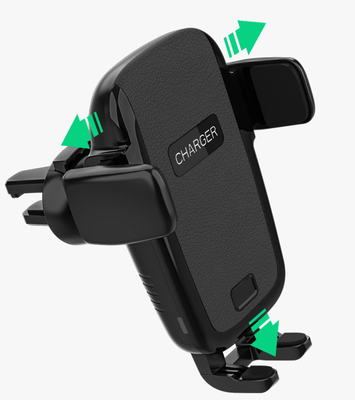 

wireless cell phone holder charger car mount fast charger for all kind of mobile phones with micro USB port Air Vent Phone holder