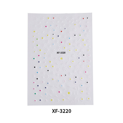 

Toponeto TIK TOK Nail Sticker Explosion Models Fresh Flowers Eggs Jump Color Stickers