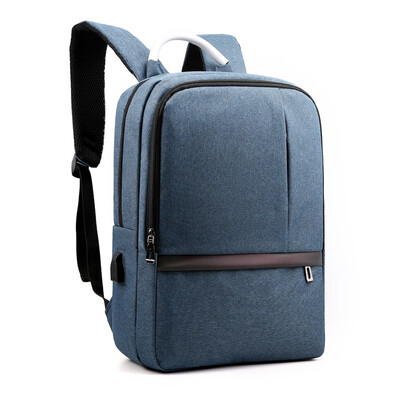 

Backpack business casual office computer bag USB charging large capacity travel simple leisure tide backpack