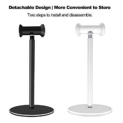 

Metal Headphones Holder High-quality Aluminum Alloy Stand Detachable Stable Desktop Bracket with Silicone Pad for Wired Wireless G