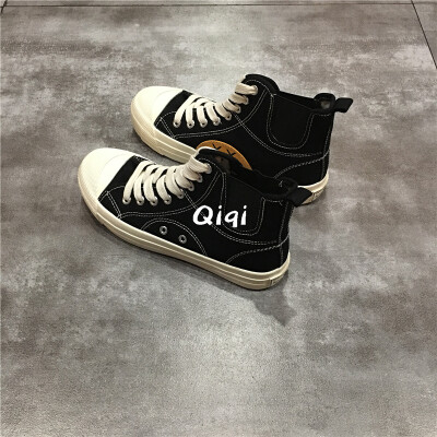 

main peoples plimsolls women2019 new style Korean summer100way hightide shoes students skate shoes women