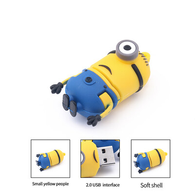 

Cute Carton Despicable Minions USB Flash Drive USB 20 Flash Disk 4GB 8GB 16GB 32GB Pen Drive Memory Flash Card U Disk