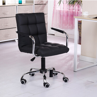 

Siaonvr Fashion Casual Lift Chair Office Work Chair Beauty Salon Chair Black