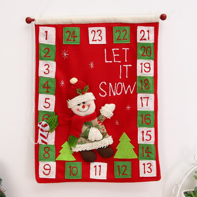 

Gobestart Christmas Old Man Snow Man Deer Calendar Advent Countdown Calendar