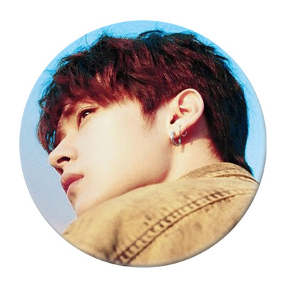 

KPOP Stray Kids New Album Same paragraph Personalized Round Badge Super Cute Bag Pendant Boys Girls Accessories Hot Gift for Fan