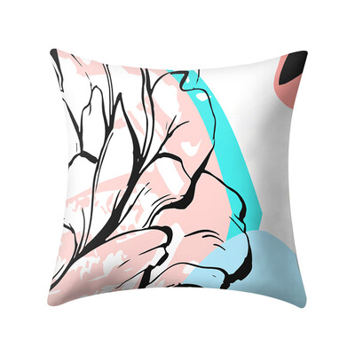 

Gobestart Print Pillow Case Polyester Sofa Car Cushion Cover Home Decor 45 X 45cm