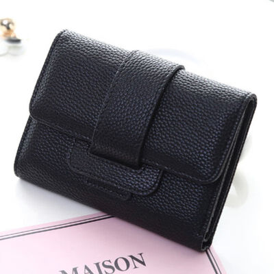 

Women Vintage Hasp Wallets High Quality Leather Small Wallet Purse Female Money Bag Short Coin Pocket Card Holder Purse