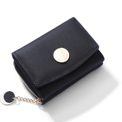 

Tailored Women Short Wallets Mini Money Purses Small Fold Female Coin Purse Card Holder