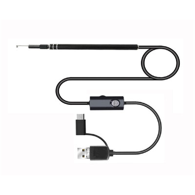 

Household 300000 Display 55mm Ear Endoscope Video Medical Safety IP67 Waterproof Camera Easy to Operate Perfect Gifts