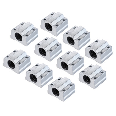 

10pcs SCS8UU 8mm Linear Motion Ball Bearing Block CNC Router Slide Unit 3D Printer DIY Kit Parts Accessories