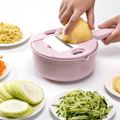 

Toponeto Wheat Straw Multi-Function Cutting Device Kitchen Cutting Machine Cheese Grater