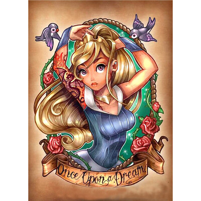 

Toponeto Embroidery Paintings Rhinestone Pasted DIY Diamond Painting Cross Stitch
