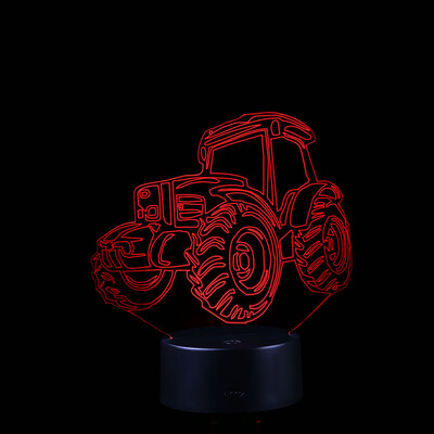 

〖Follure〗LED 3D Illuminated Lamp Optical Illusion Desk Night Light With 7 Color Changing