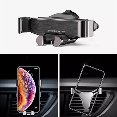 

Metal Gravity Air Vent Car Phone Holder