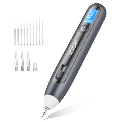 

Mole Skin Tag Removal Tool Kit USB Rechargeable Mole Remover Spot Eraser Pen Beauty Pen with 6 Levels Beauty Tools