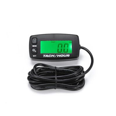 

Hour Meter Tachometer for Small Engine Boat Motorcycle Generator