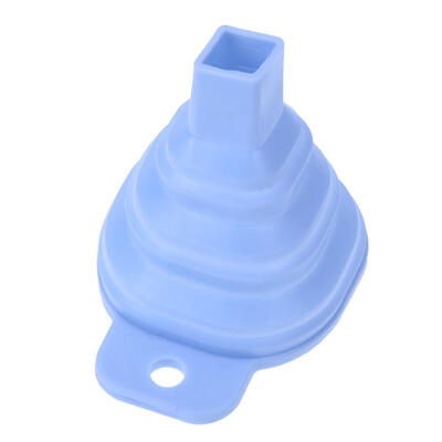 

Mini Foldable Solid Color Collapsible Funnel Silicone Portable Kitchen Tool
