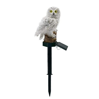 

Oasismall Unique Owl LED Yard Light 100LM Solar Outdoor Landscape Lighting