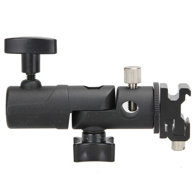 

Swivel Flash Hot Shoe Umbrella Holder for Studio Light Stand Bracket Type E