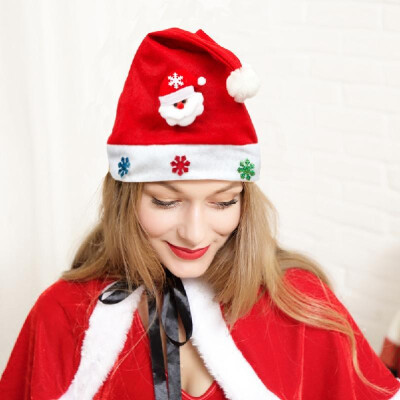 

Kid Adult Cheer Christmas Hat Children Santa Claus Reindeer Snowman Cute Cap Party Festival Decoration