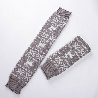

Girls Ladies Women Thigh High the Knee Socks Long Cotton Stockings Warm Xmas