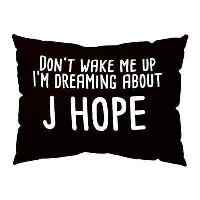 

〖Follure〗KPOP Pillow Case DONT WAKE ME UP Rectangle Cushion Cover Home Decor Get up sofa