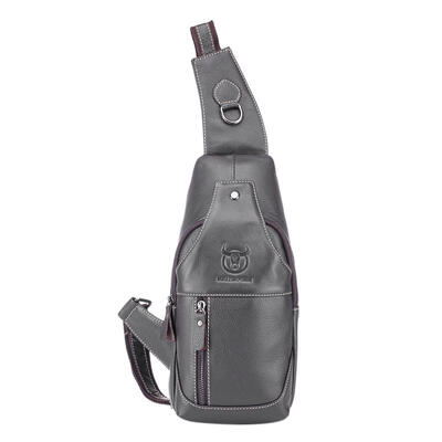 

BULLCAPTAIN Retro Men Shoulder Bags Waist Fanny Chest Packs Crossbody Bag