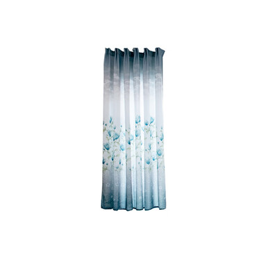 

Toponeto Leaves Curtain Tulle Window Treatment Voile Drape Valance 1 Panel Fabric