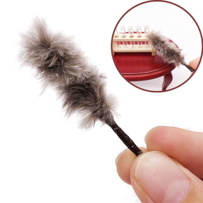 

Siaonvr Exquisite Cute Dollhouse Miniature 112 Feather Duster Cleaning Tool Broom