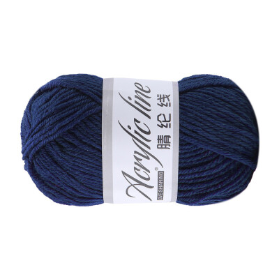 

Toponeto 50g Chunky Wool Roving Scarf Knit Wool Yarn Thickness Warm Hat Household A