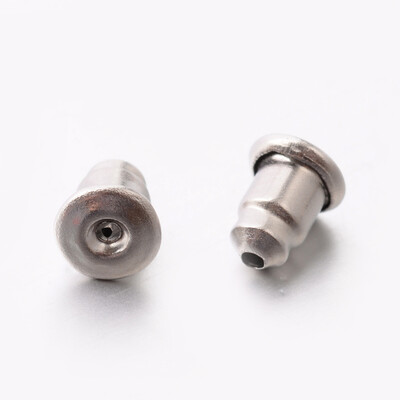 

304 Stainless Steel Ear Nuts Stainless Steel Color 65x5mm Hole 05mm