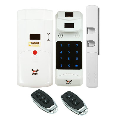 

WAFU Wireless Smart Invisible Fingerprint Remote Lock Keyless Entry Door Lock Security Anti-theft Locks Phone APP BT Unlock with