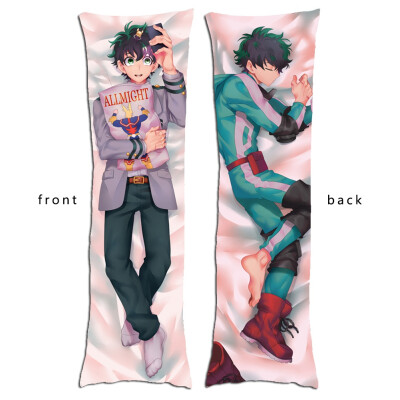 buy My Hreo Academia Bolster Body Pillows Case Midoriya Izuku Katsuki Bakug...