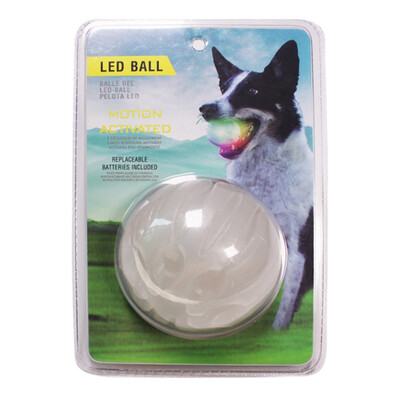 

Pet Dog Rolling Ball Toy for Solving Boredom Colorful Shiny Chew Exercise Ball Toy