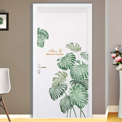 

〖Follure〗DIY Beach Tropical Palm Leaves Wall Stickers Modern Art Vinyl Decal Wall Mural