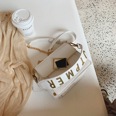 

Ins fashion texture small fresh summer portable chain bag 2019 new Korean version of Joker shoulder Messenger bag