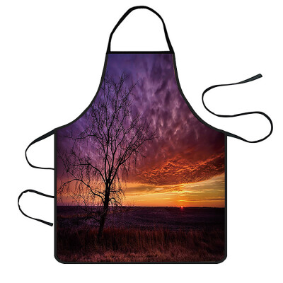 

Toponeto Home Women Waterproof Cute Cartoon Kitchen Restaurant Cooking Bib Apron Aprons