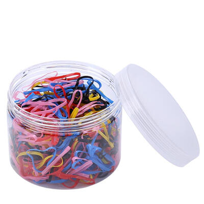 

500pcs Colorful Rubber Band Ponytail Holder Kids Girl for Hair Styling Ties