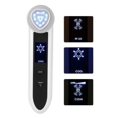

Greensen RF Beauty Machine EMS LED Photon Therapy Ions Cleaning Device Wrinkle Removal Face Lifting