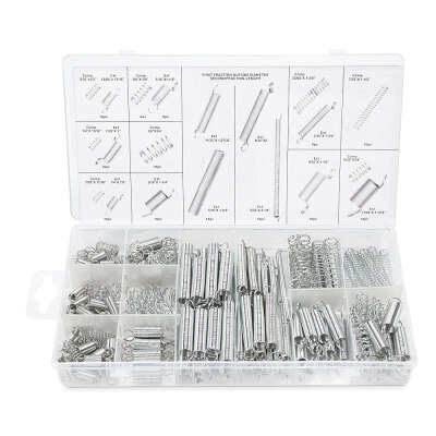 

Extension Tension Pressure Spring Assortment Set Hardware Tools Kit