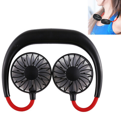 

Wearable Portable Rechargeable Neckband Mini Sports Fan