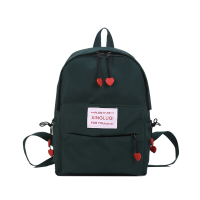 

Waterproof nylon tourism junior high school students shoulder bag small fresh single backpack original simple bag