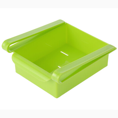 

Multi-use Sliding Refrigerator Freezer Pantry Storage Organizer Bins Container Space-saving Fridge Storage Box Holder Kitchen Tool
