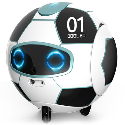 

J01 Speech Recognition Version Sing Dance Cool BO Ball Soccer Robot