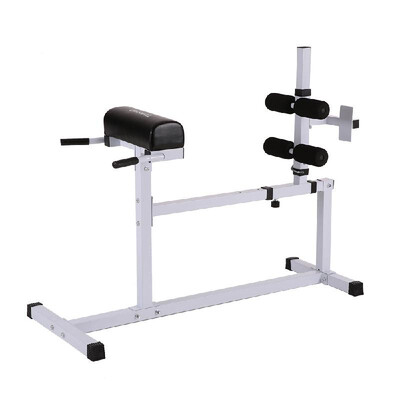 

TOMSHOO Hyperextension Bench Adjustable Abdominal Back Exercise Hyper Extension Roman Bench Chair Home Workout Fitness