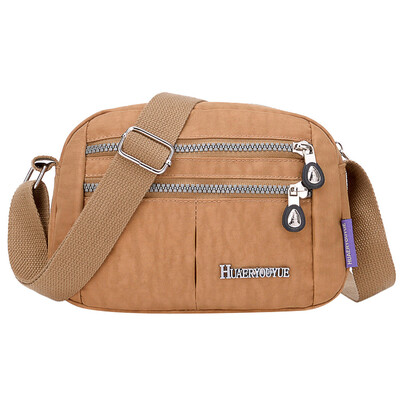

Tailored Women Nylon Shoulder Bag Waterproof Elegant Daily Shopping Handbag