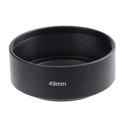 

Universal Standard Metal Long Focus Lens Hood Screw-in Mount for Camera