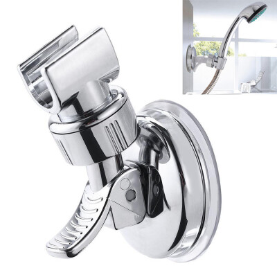 

〖Follure〗Shower Head Handset Holder Chrome Bathroom Wall Mount Adjustable Suction Bracket